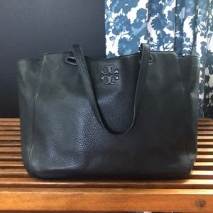 Tory Burch Leather Diaper Bag